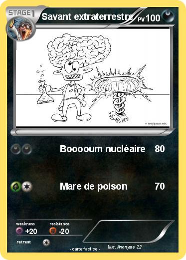 Pokemon Savant extraterrestre