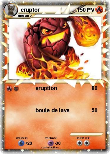 Pokemon eruptor