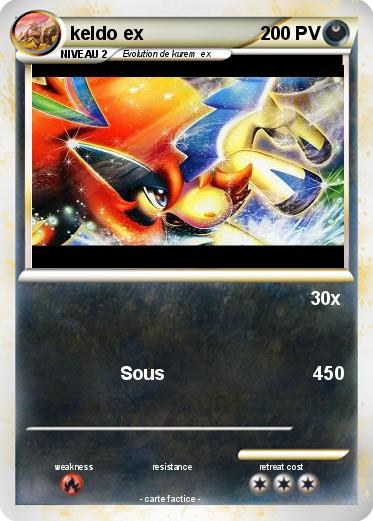 Pokemon keldo ex
