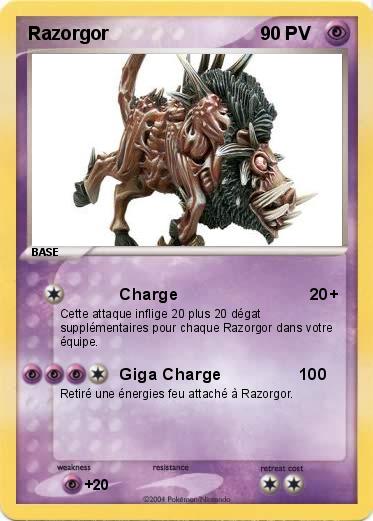 Pokemon Razorgor