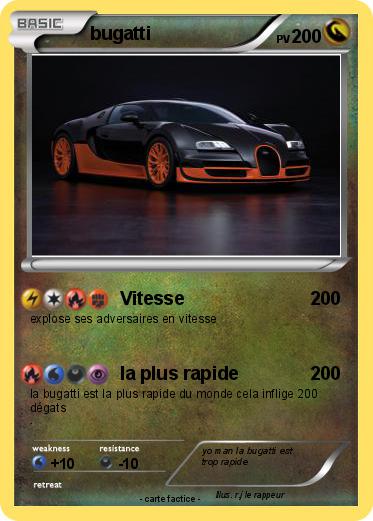 Pokemon bugatti