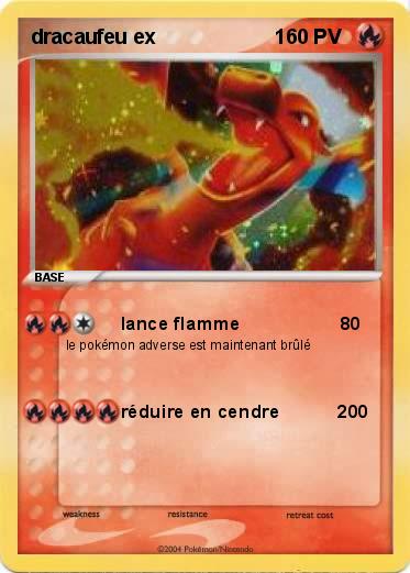 Pokemon dracaufeu ex                     1