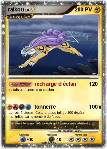 Pokemon raikou
