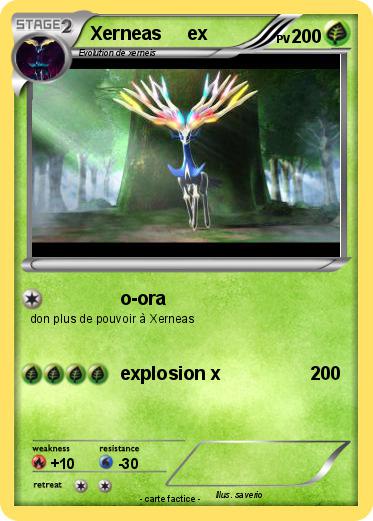 Pokemon Xerneas     ex