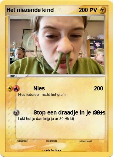 Pokemon Het niezende kind