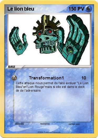 Pokemon Le lion bleu 