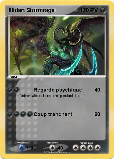 Pokemon Illidan Stormrage