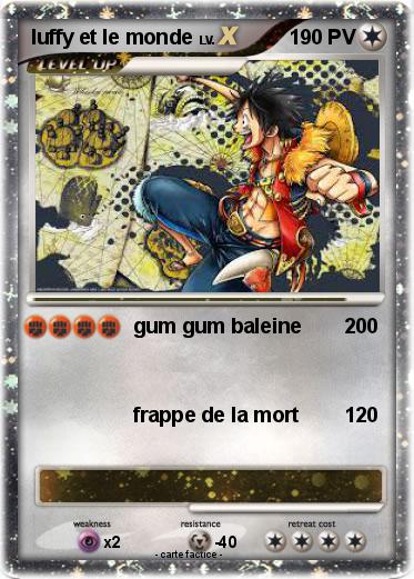 Pokemon luffy et le monde
