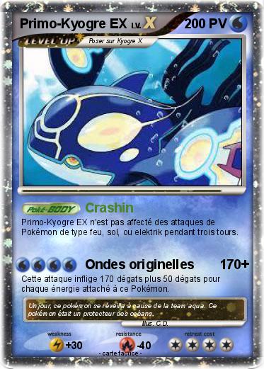 Pokemon Primo-Kyogre EX