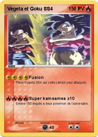 Pokemon Vegeta et Goku SS4