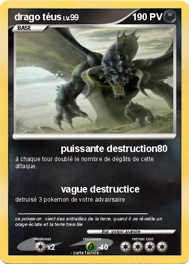 Pokemon drago téus