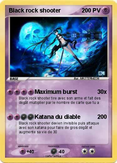 Pokemon Black rock shooter
