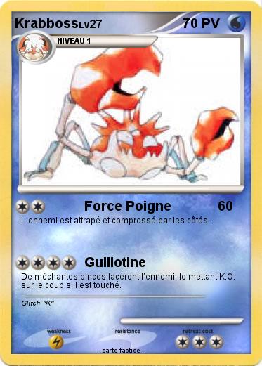 Pokemon Krabboss