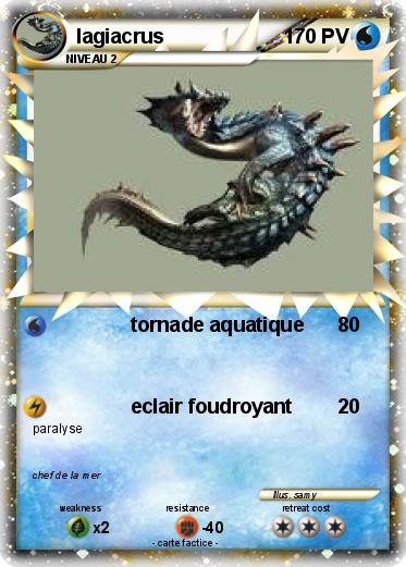 Pokemon lagiacrus