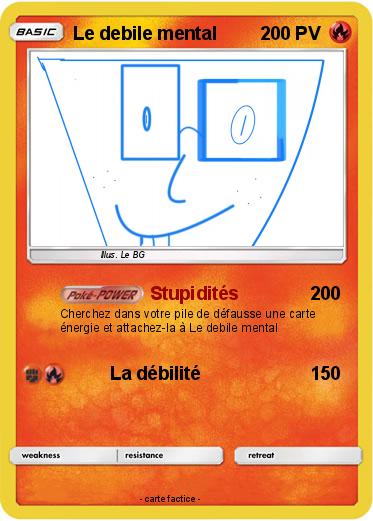 Pokemon Le debile mental