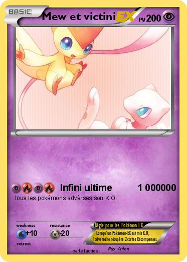 Pokemon Mew et victini