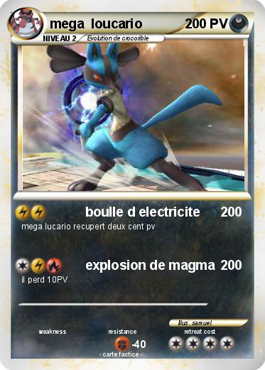 Pokemon mega  loucario