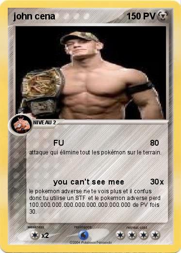 Pokemon john cena