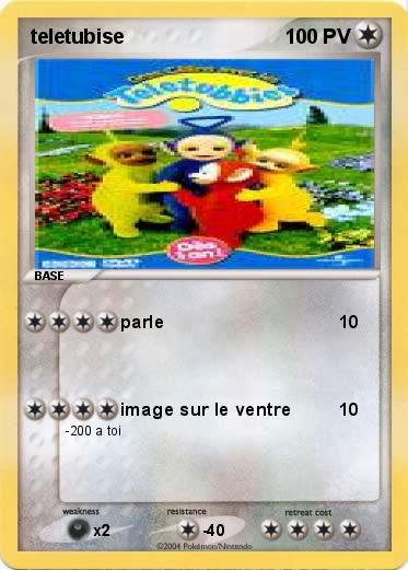 Pokemon teletubise