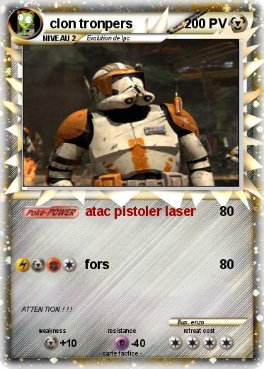 Pokemon clon tronpers