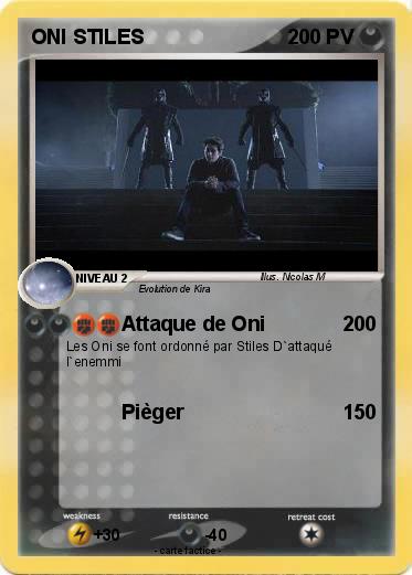 Pokemon ONI STILES