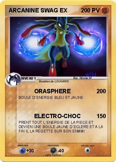 Pokemon ARCANINE SWAG EX