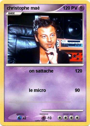 Pokemon christophe maé
