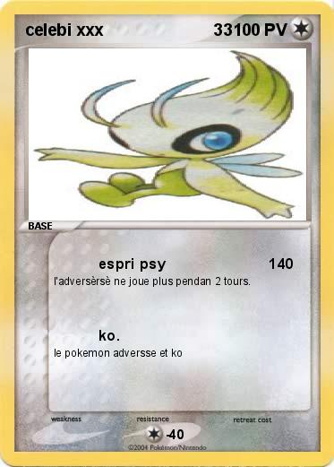 Pokemon celebi xxx                        33    