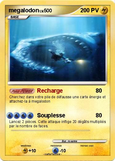 Pokemon megalodon