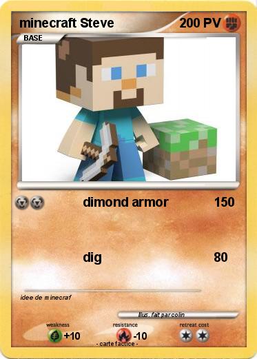 Pokemon minecraft Steve