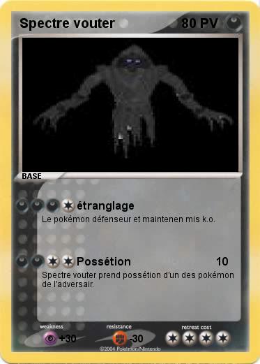 Pokemon Spectre vouter