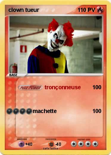 Pokemon clown tueur