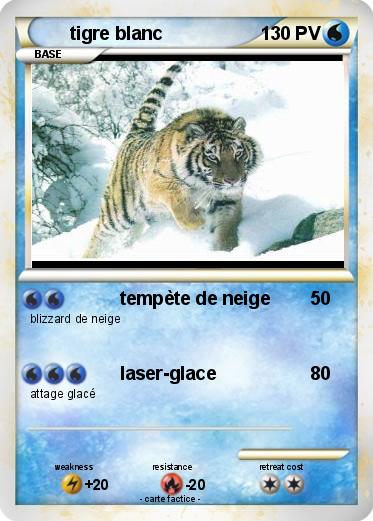 Pokemon tigre blanc