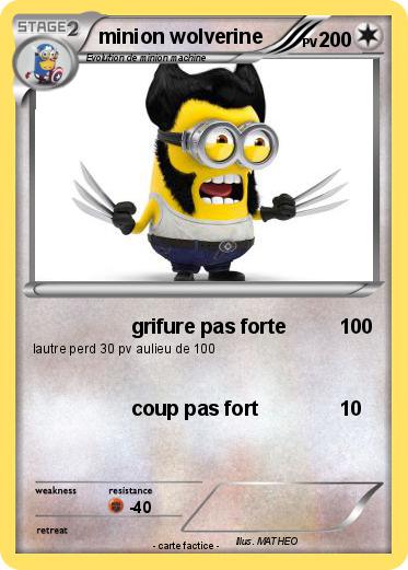 Pokemon minion wolverine