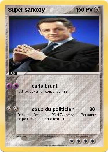 Pokemon Super sarkozy