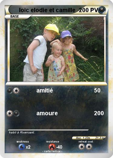 Pokemon loïc elodie et camille