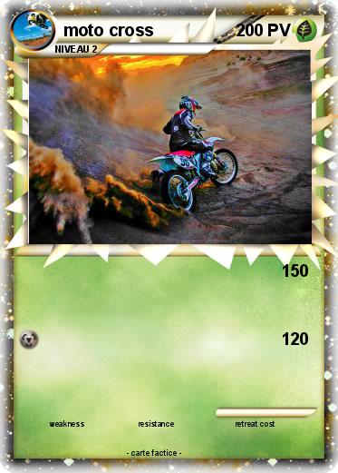 Pokemon moto cross