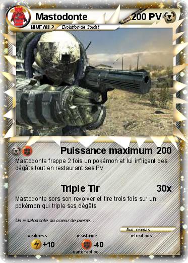 Pokemon Mastodonte