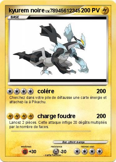 Pokemon kyurem noire