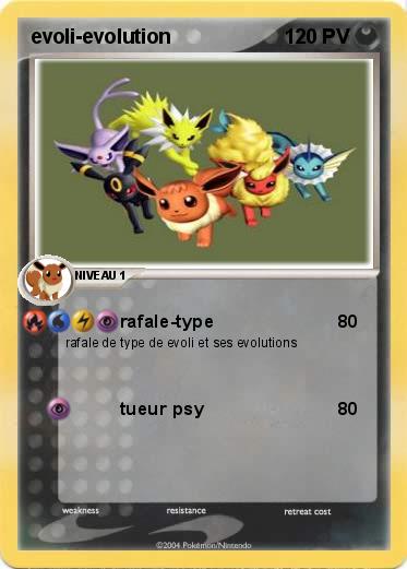 Pokemon evoli-evolution