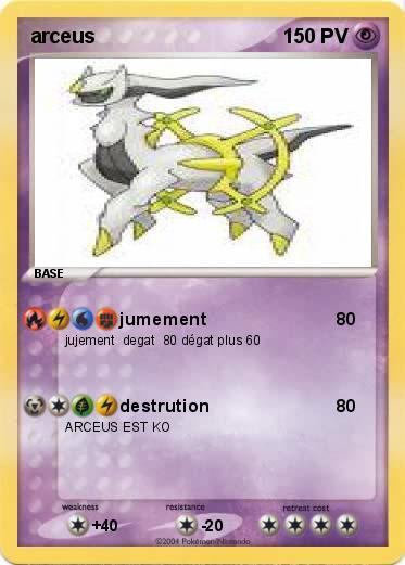 Pokemon arceus
