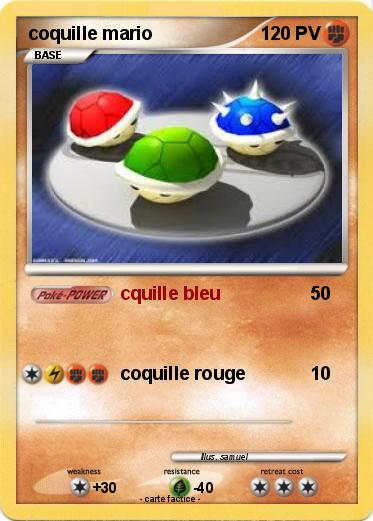 Pokemon coquille mario