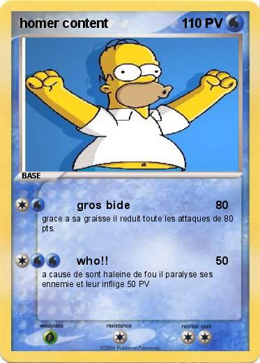 Pokemon homer content