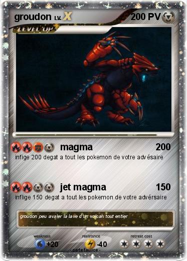 Pokemon groudon
