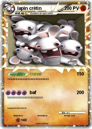 Pokemon lapin crétin