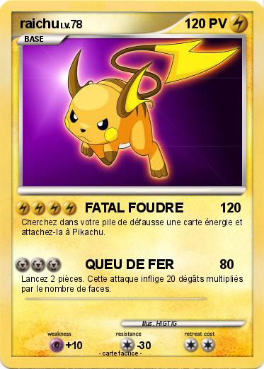 Pokemon raichu