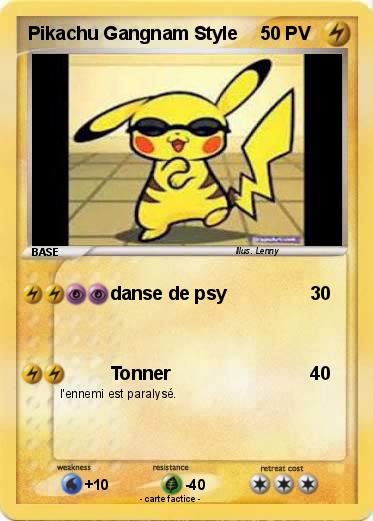 Pokemon Pikachu Gangnam Style