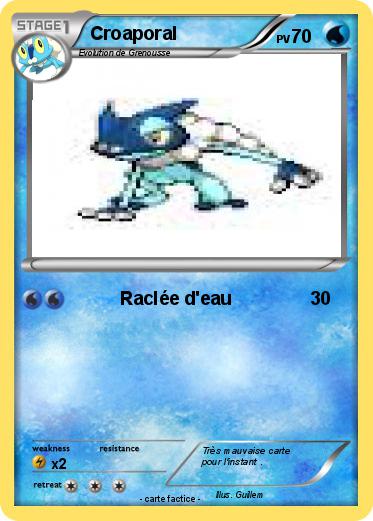 Pokemon Croaporal