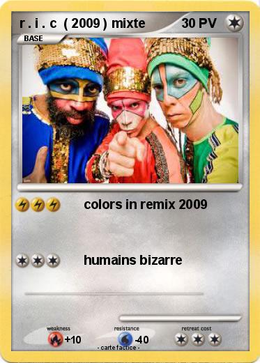 Pokemon r . i . c  ( 2009 ) mixte