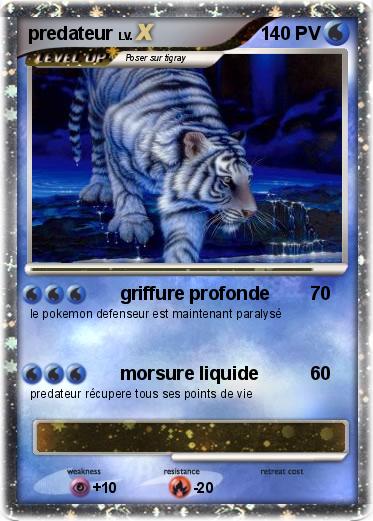 Pokemon predateur